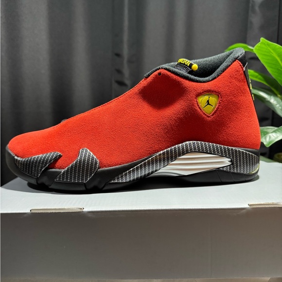 Jordan Other - Jordan 14 Ferrari Red and Black Sneakers